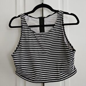 Beach Betty swim crop top